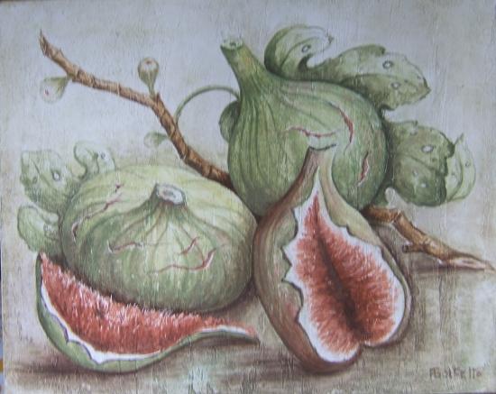 Trois figues vertes