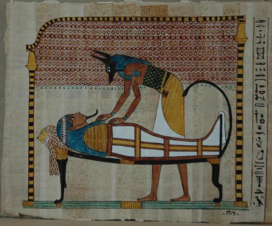 Anubis et la momie